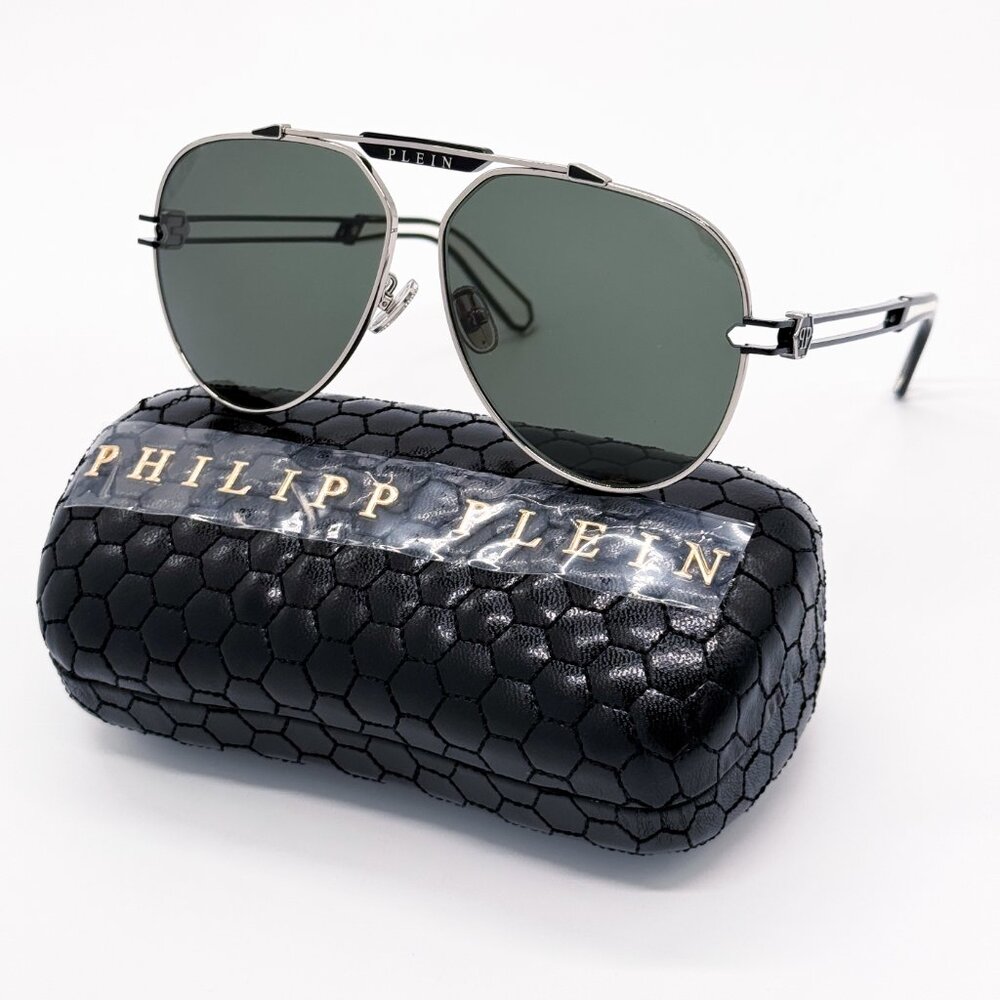 NEW PHILIPP PLEIN SEVENTIES SPP048M 0583  MEN SUNGLASSES PHILIPP PLEIN
